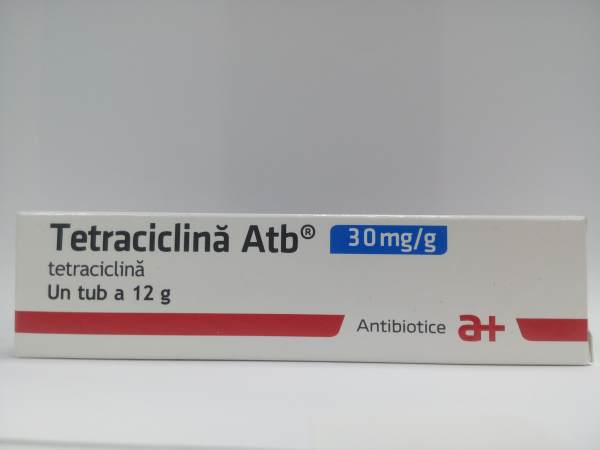 Тетрациклин мазь 3% 12г д/наружн. применения Производитель: Румыния Antibiotice S.A.